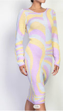 Load image into Gallery viewer, Swirl Sweater Dress
